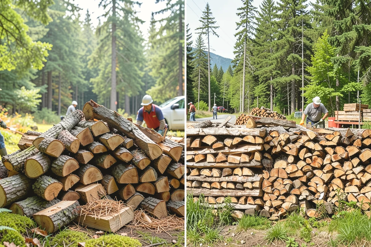 Customer Tree Processing in Black Diamond, King County, WA - We review the wood you have on hand
