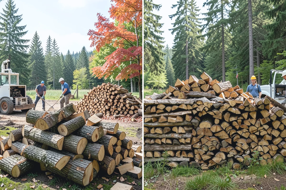 Customer Tree Processing in Bonney Lake, Pierce County, WA - We review the wood you have on hand