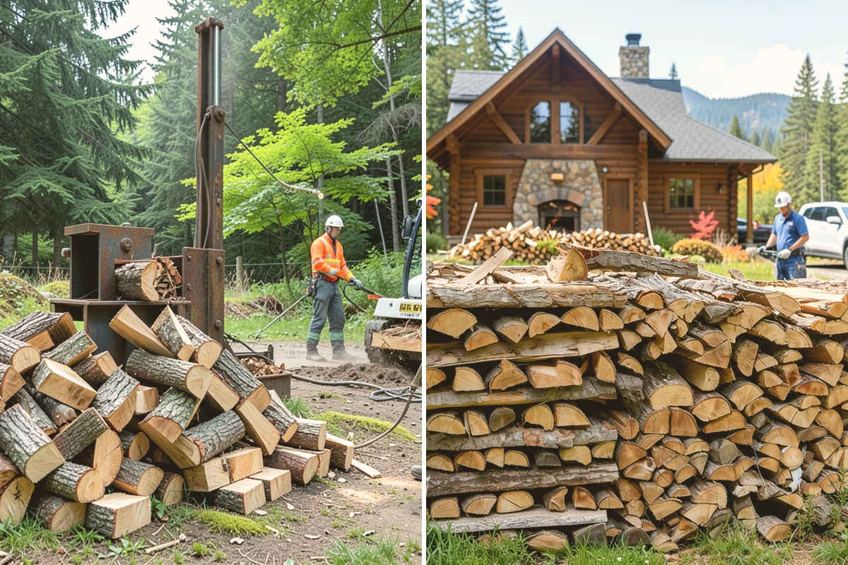 Customer Tree Processing in Brier, Snohomish County, WA - We review the wood you have on hand