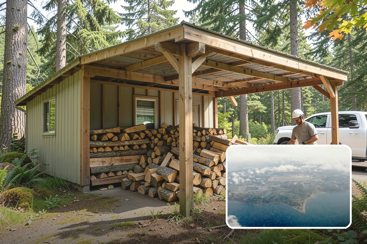 Customer Tree Processing in Burien, King County, WA - No equipment rental or heavy lifting for you