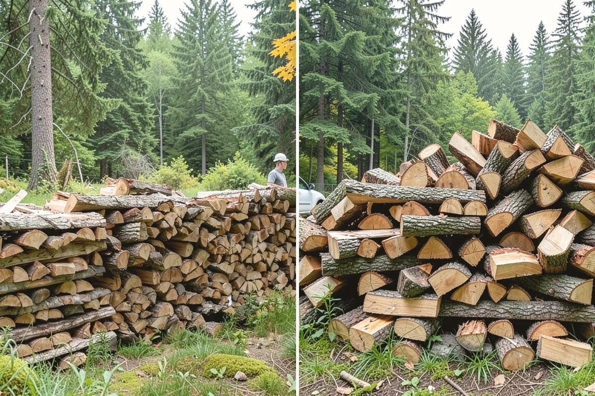 Customer Tree Processing in Carbonado, Pierce County, WA - We review the wood you have on hand