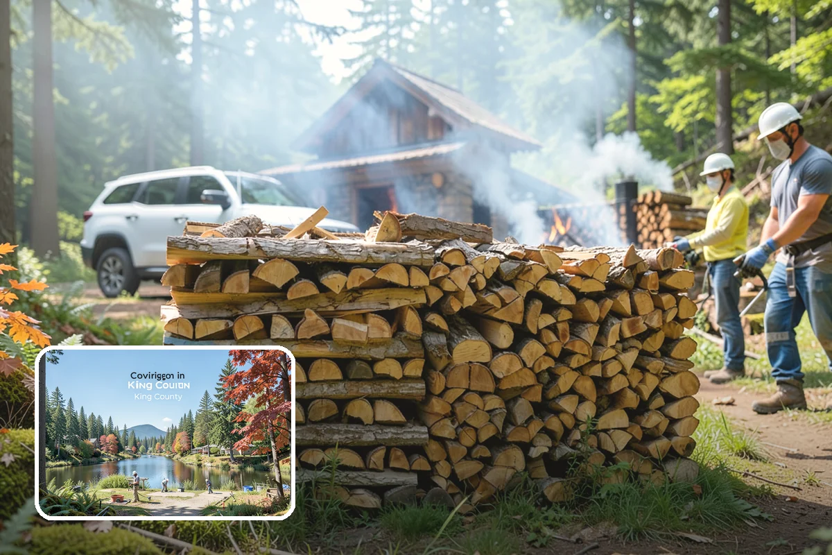 Customer Tree Processing in Covington, King County, WA - No equipment rental or heavy lifting for you