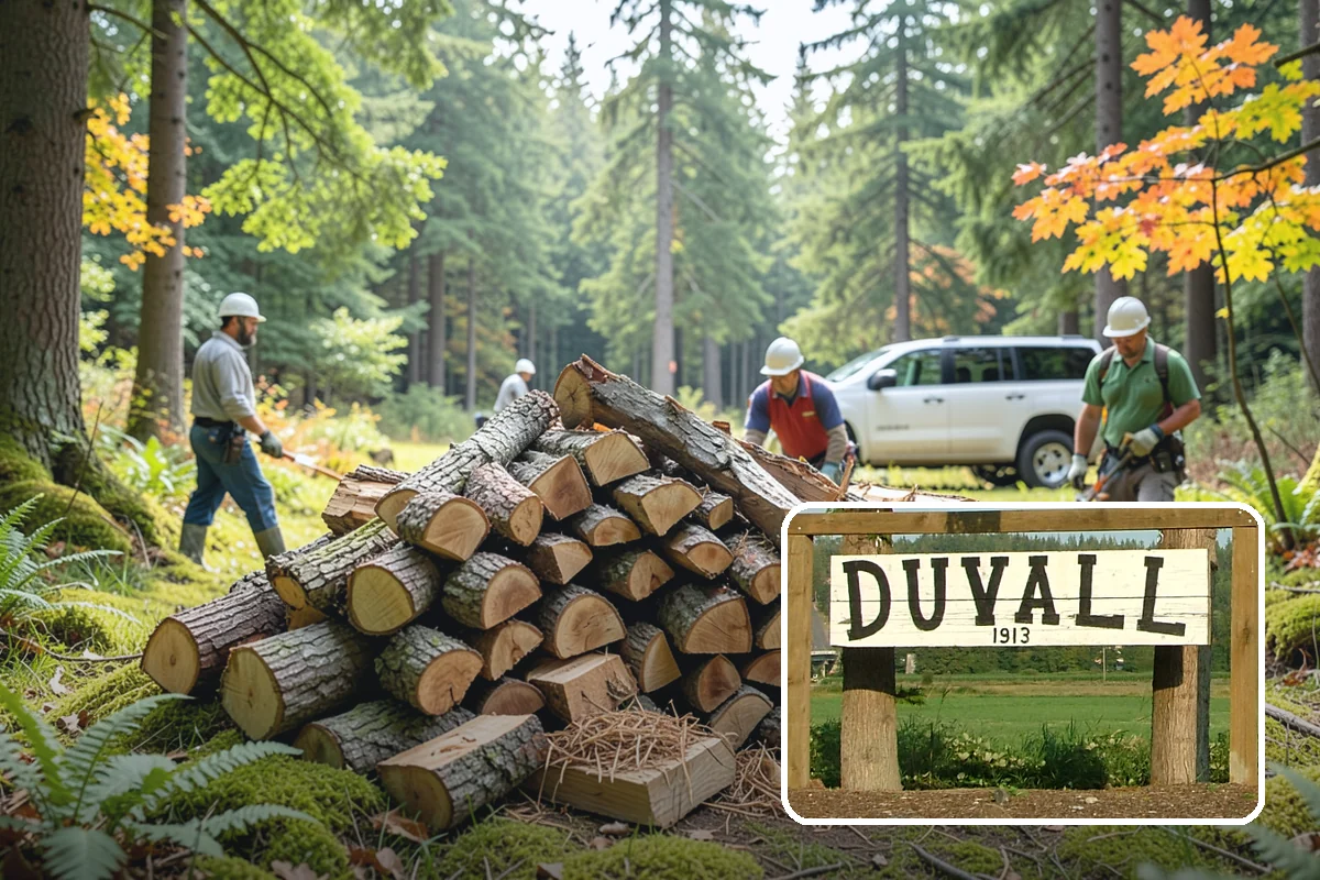 Customer Tree Processing in Duvall, King County, WA - No equipment rental or heavy lifting for you