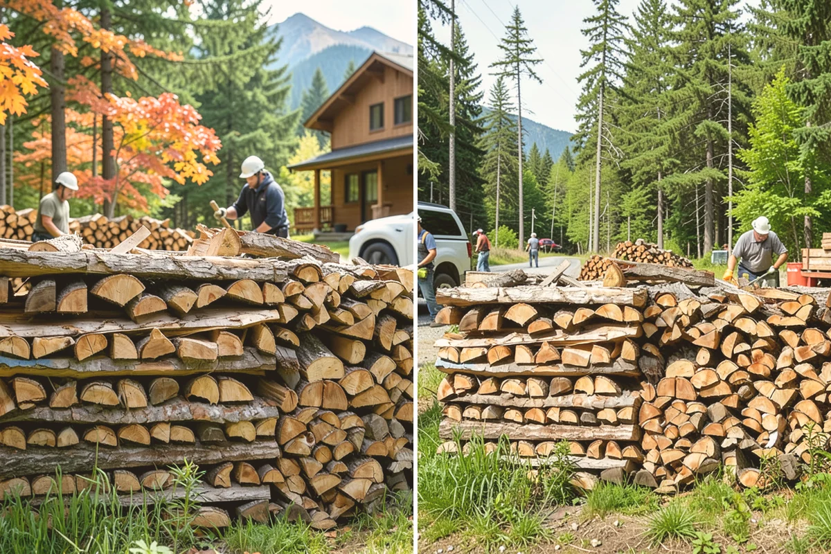 Customer Tree Processing in Fife, Pierce County, WA - We review the wood you have on hand