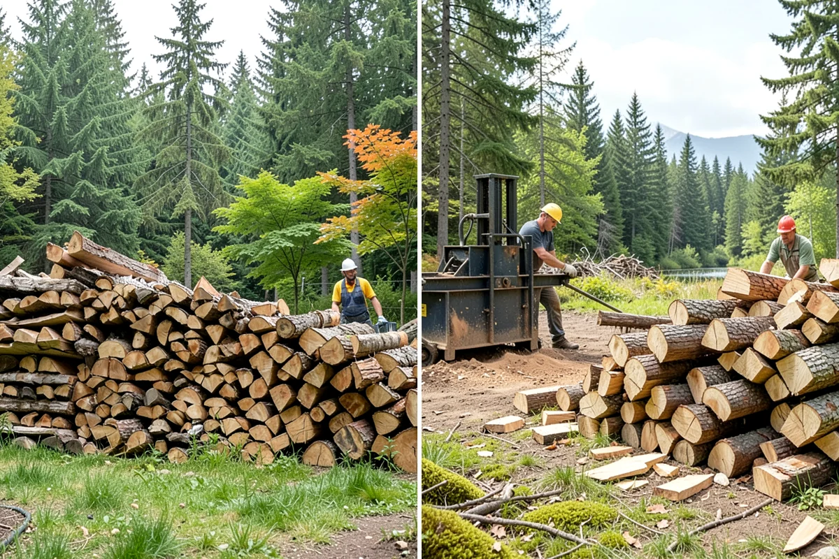 Customer Tree Processing in Gig Harbor, Pierce County, WA - We review the wood you have on hand