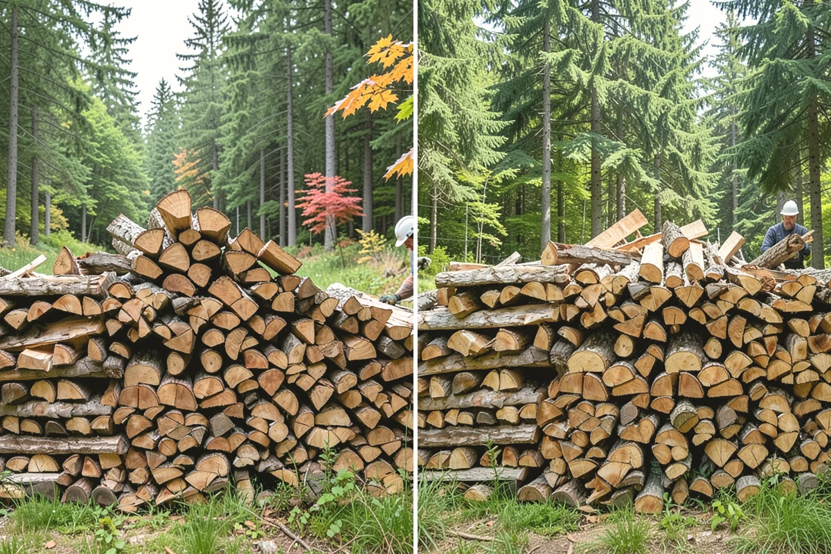 Customer Tree Processing in La Conner, Skagit County, WA - We review the wood you have on hand
