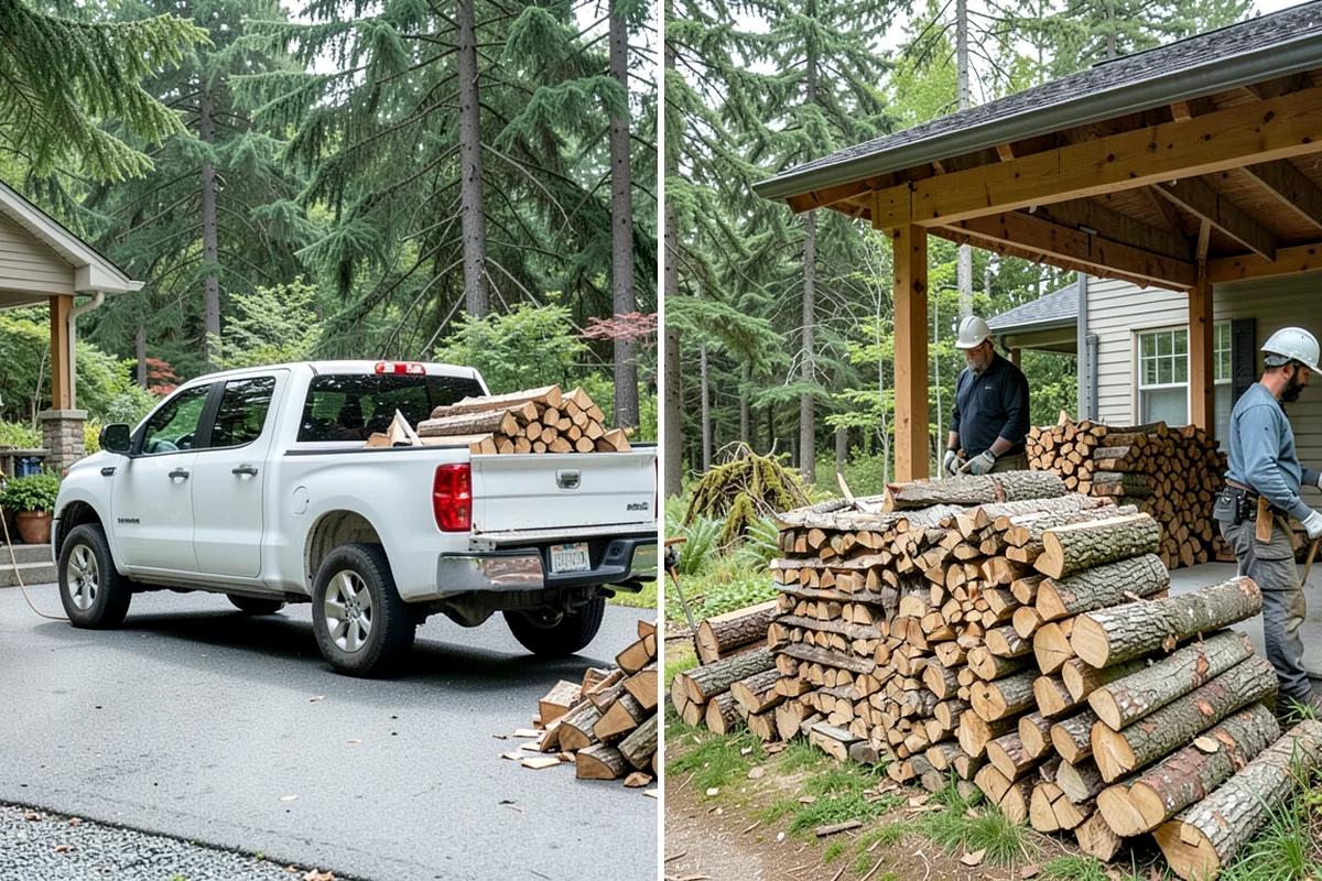 Customer Tree Processing in Lakewood, Pierce County, WA - We review the wood you have on hand