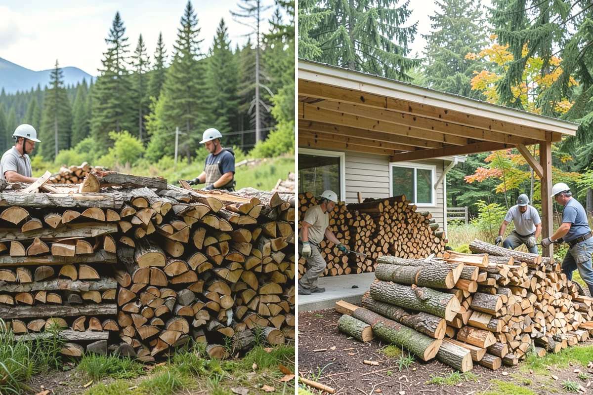 Customer Tree Processing in Mukilteo, Snohomish County, WA - We review the wood you have on hand