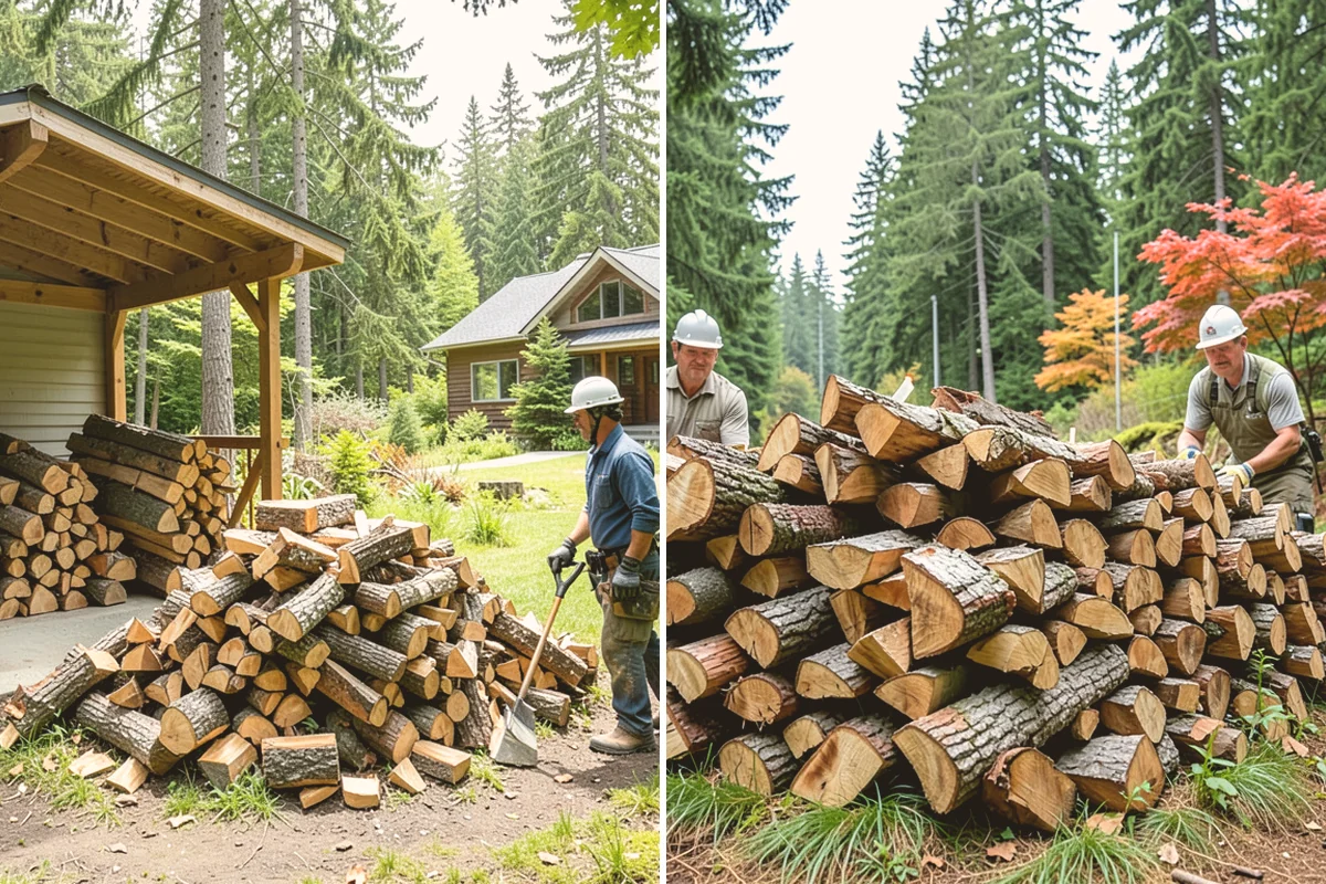 Customer Tree Processing in Orting, Pierce County, WA - We review the wood you have on hand