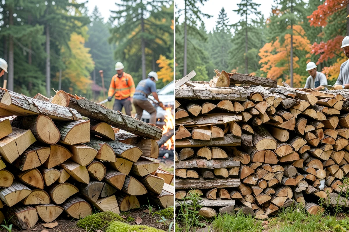 Customer Tree Processing in Puyallup, Pierce County, WA - We review the wood you have on hand