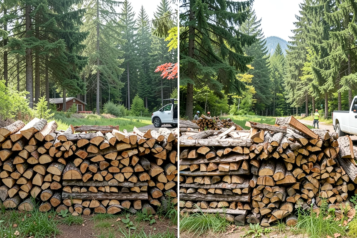 Customer Tree Processing in SeaTac, WA - We review the wood you have on hand