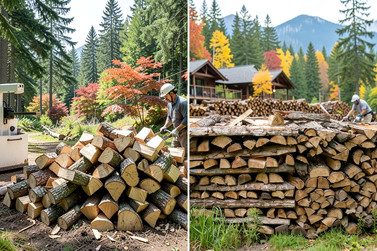 Customer Tree Processing in Sedro-Woolley, Skagit County, WA - We review the wood you have on hand