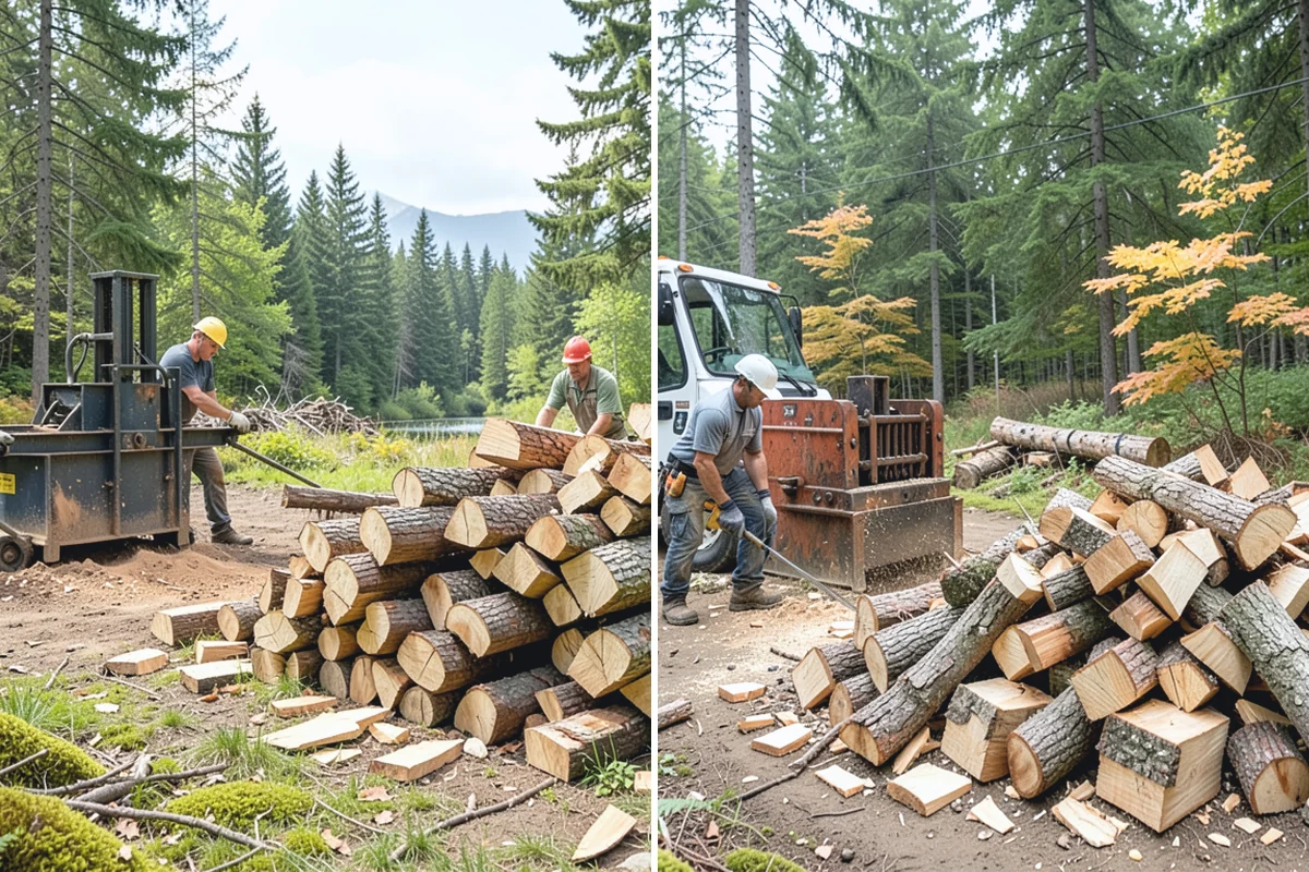 Customer Tree Processing in Skykomish, King County, WA - We review the wood you have on hand