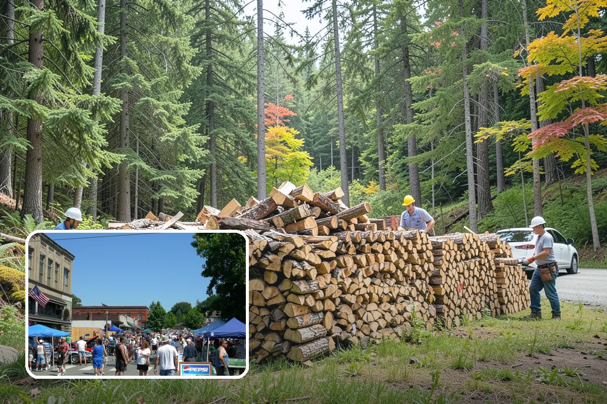 Customer Tree Processing in Snohomish, Snohomish County, WA - No equipment rental or heavy lifting for you