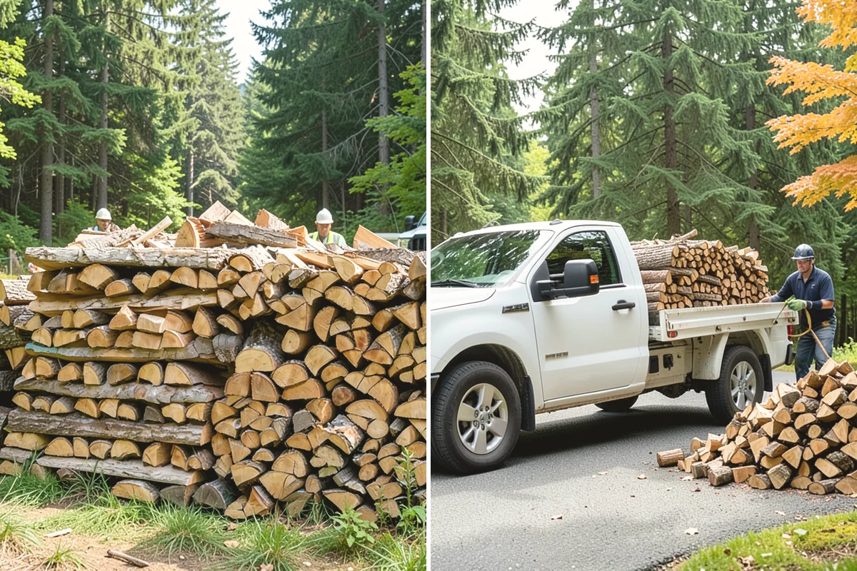 Customer Tree Processing in Steilacoom, Pierce County, WA - We review the wood you have on hand