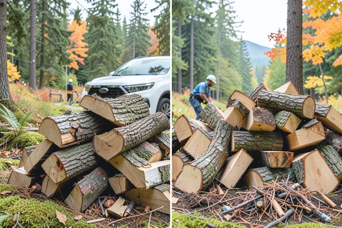Customer Tree Processing in Sumner, Pierce County, WA - We review the wood you have on hand
