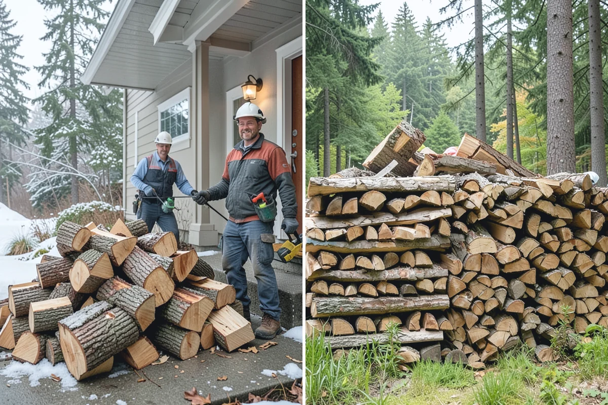 Customer Tree Processing in Woodinville, King County, WA - We review the wood you have on hand