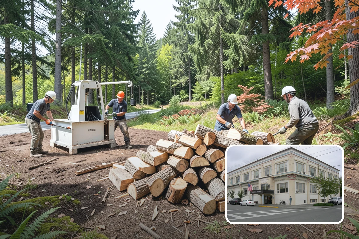 Driveway Delivery in Anacortes, Skagit County, WA - Simple, fast drop location