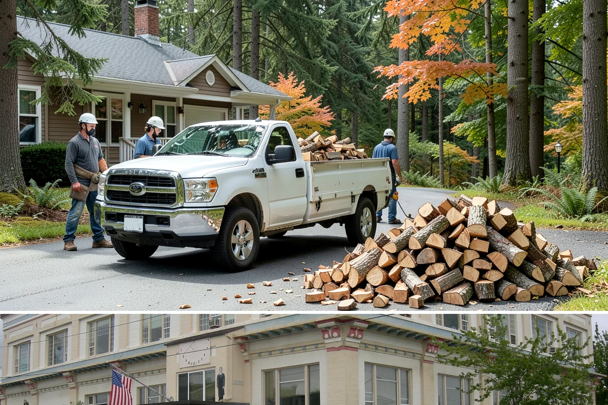 Driveway Delivery in Anacortes, Skagit County, WA - Available year-round, with quicker scheduling outside the peak fall rush.