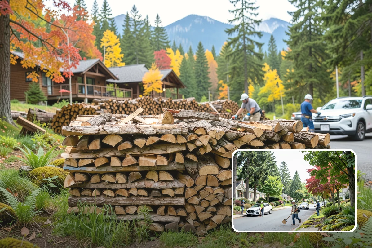 Driveway Delivery in Beaux Arts Village, King County, WA - Simple, fast drop location