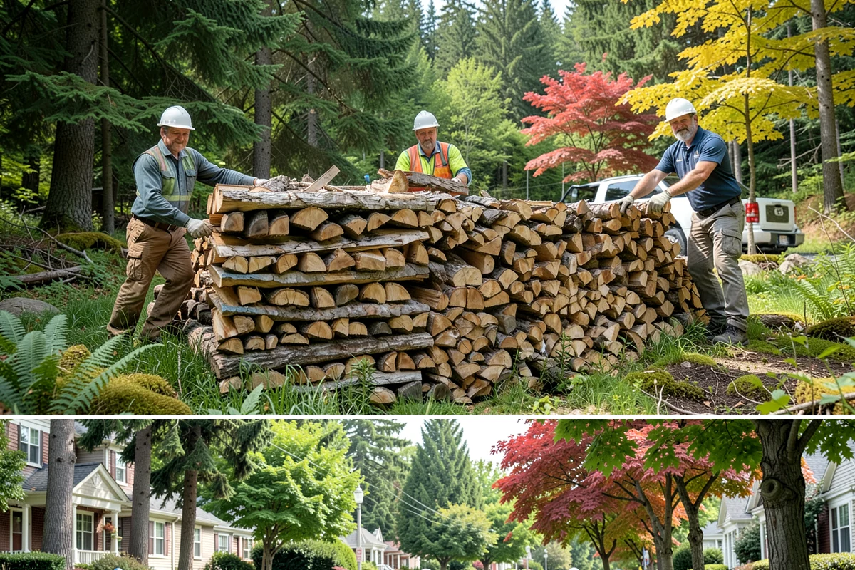 Driveway Delivery in Beaux Arts Village, King County, WA - Available year-round, with quicker scheduling outside the peak fall rush.