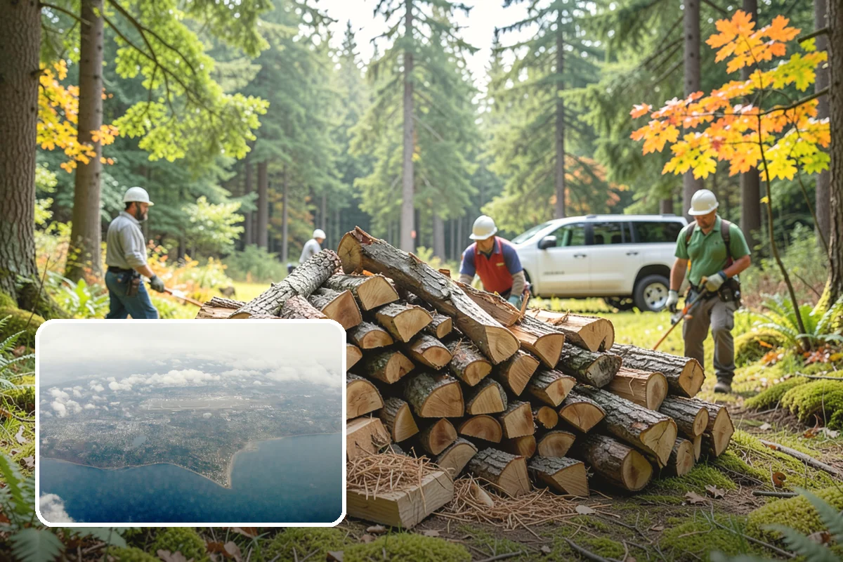 Driveway Delivery in Burien, King County, WA - Simple, fast drop location