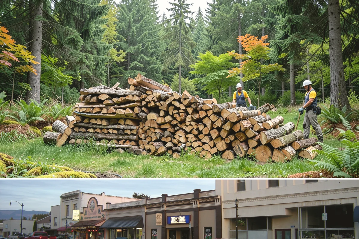 Driveway Delivery in Burlington, Skagit County, WA - Available year-round, with quicker scheduling outside the peak fall rush.