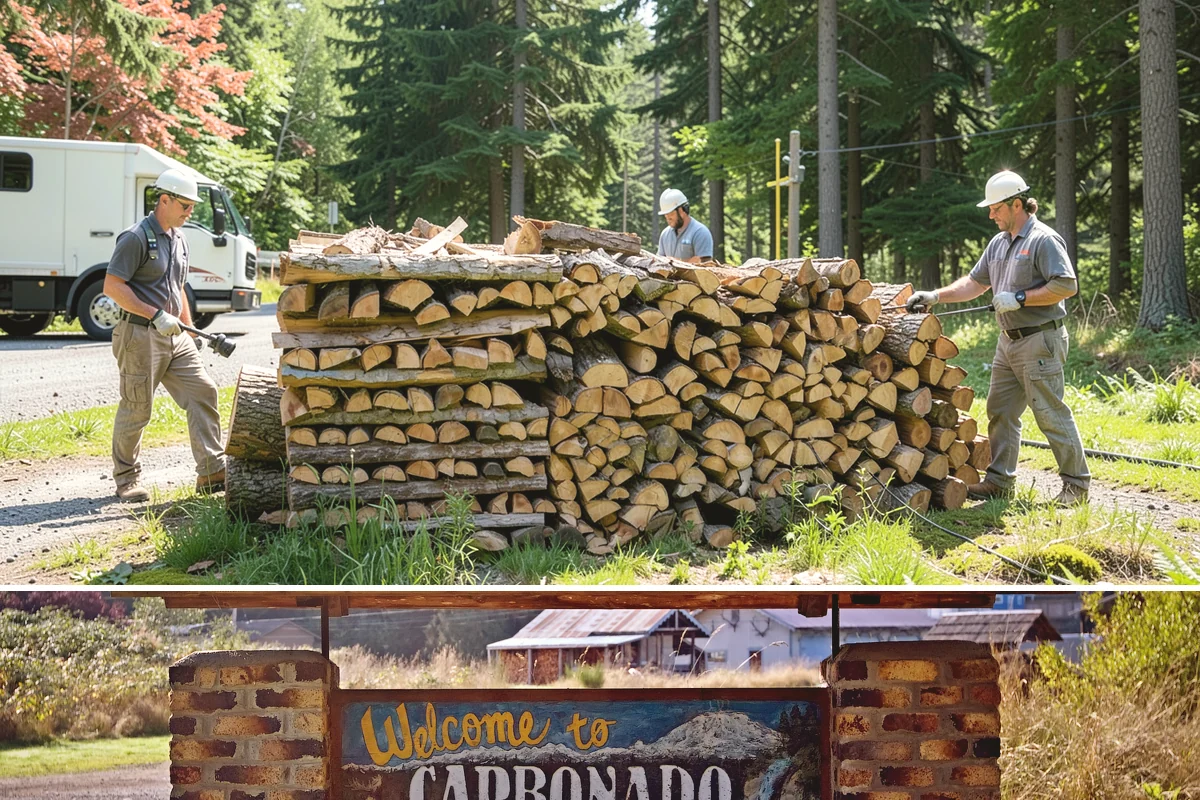 Driveway Delivery in Carbonado, Pierce County, WA - Available year-round, with quicker scheduling outside the peak fall rush.