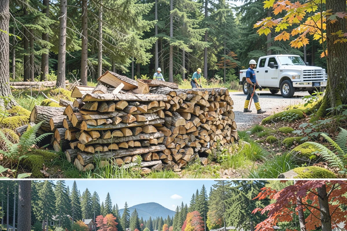 Driveway Delivery in Covington, King County, WA - Available year-round, with quicker scheduling outside the peak fall rush.