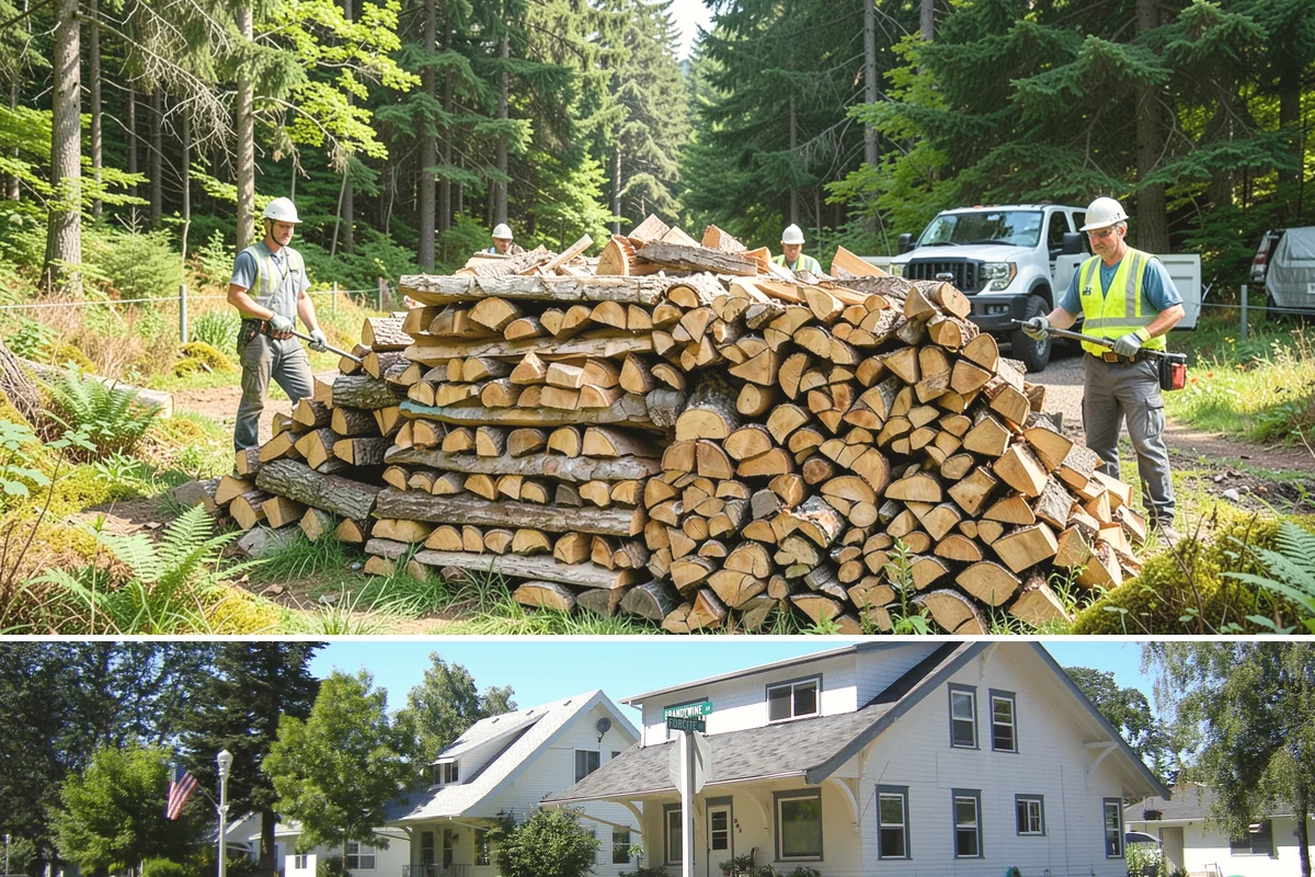 Driveway Delivery in DuPont, Pierce County, WA - Available year-round, with quicker scheduling outside the peak fall rush.