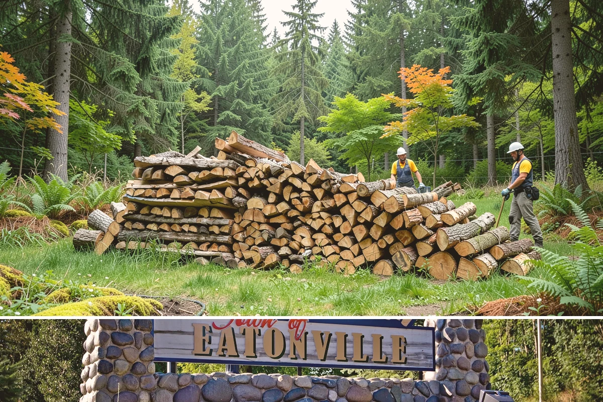 Driveway Delivery in Eatonville, Pierce County, WA - Available year-round, with quicker scheduling outside the peak fall rush.