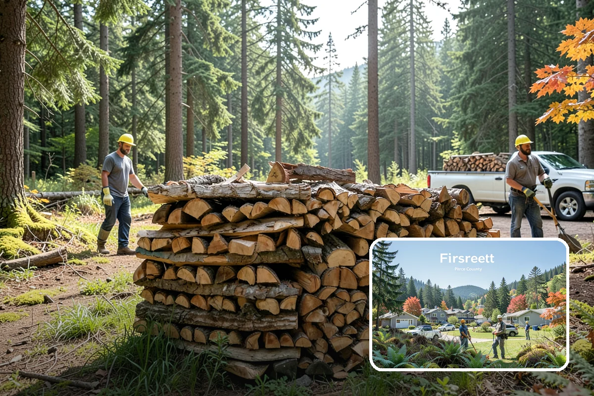 Driveway Delivery in Fircrest, Pierce County, WA - Simple, fast drop location