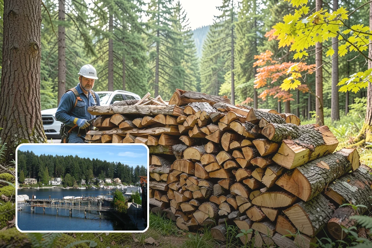Driveway Delivery in Gig Harbor, Pierce County, WA - Simple, fast drop location