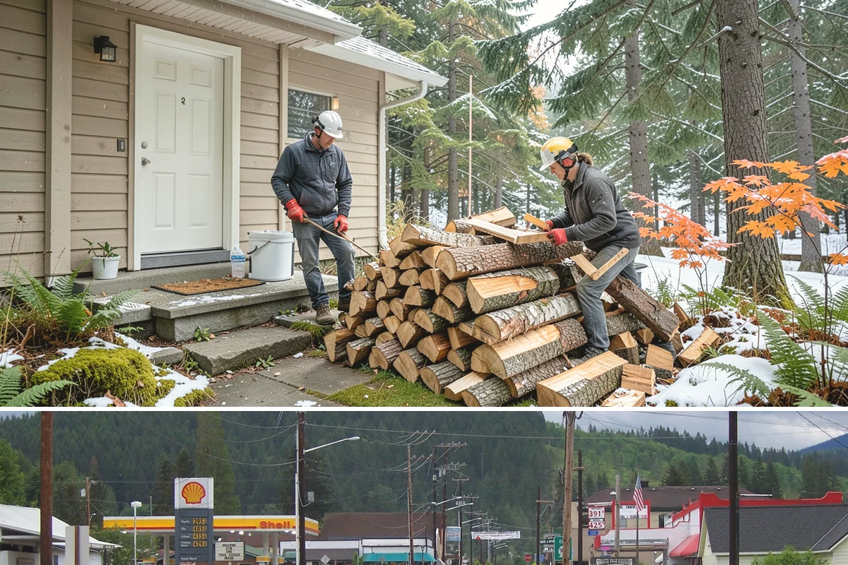 Driveway Delivery in Granite Falls, Snohomish County, WA - Available year-round, with quicker scheduling outside the peak fall rush.