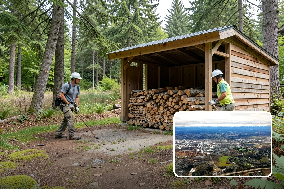 Driveway Delivery in Kent, King County, WA - Simple, fast drop location