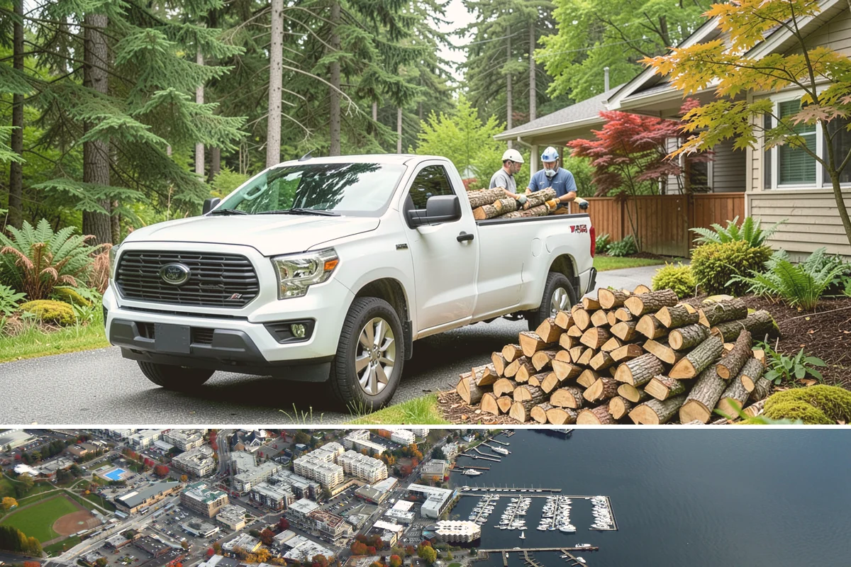Driveway Delivery in Kirkland, King County, WA - Available year-round, with quicker scheduling outside the peak fall rush.