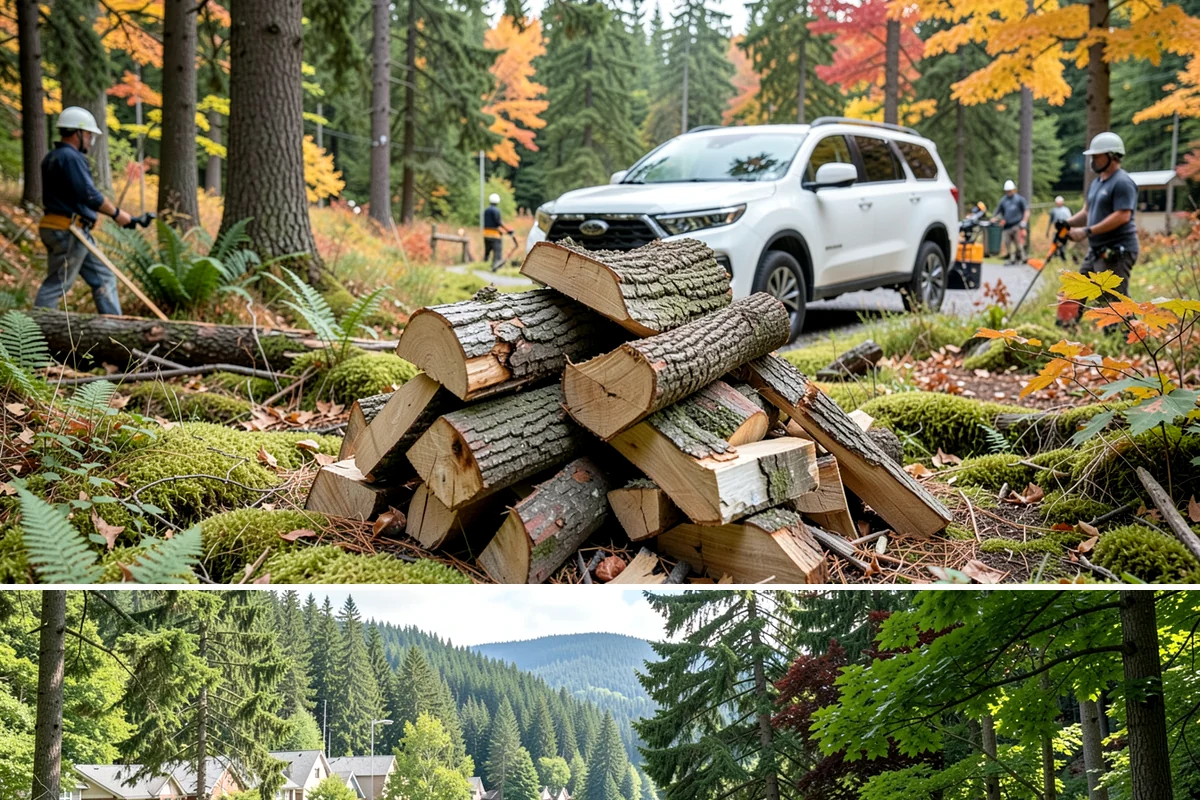 Driveway Delivery in Lake Forest Park, King County, WA - Available year-round, with quicker scheduling outside the peak fall rush.