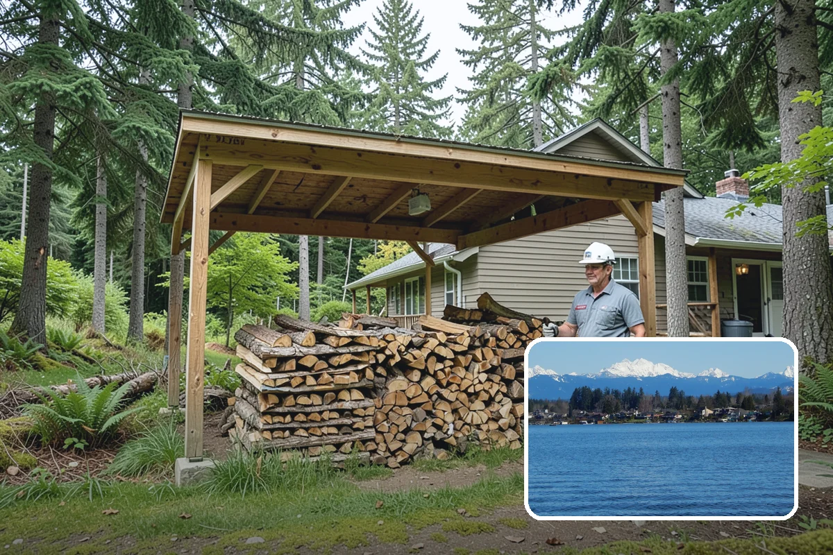Driveway Delivery in Lake Stevens, Snohomish County, WA - Simple, fast drop location