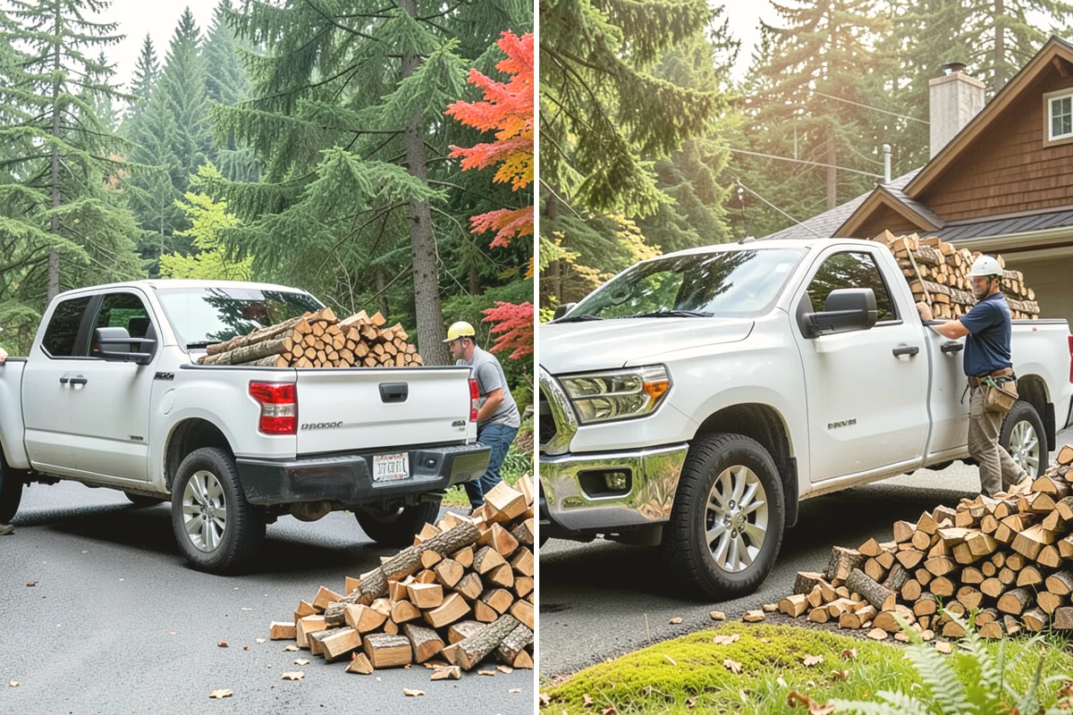 Driveway Delivery in Lake Stevens, Snohomish County, WA - Confirm your driveway can fit the delivery truck