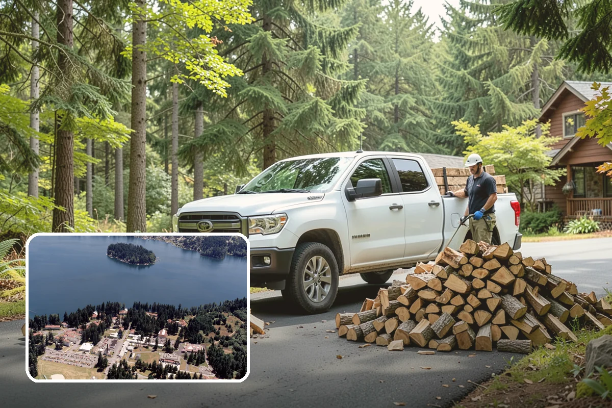 Driveway Delivery in Lakewood, Pierce County, WA - Simple, fast drop location
