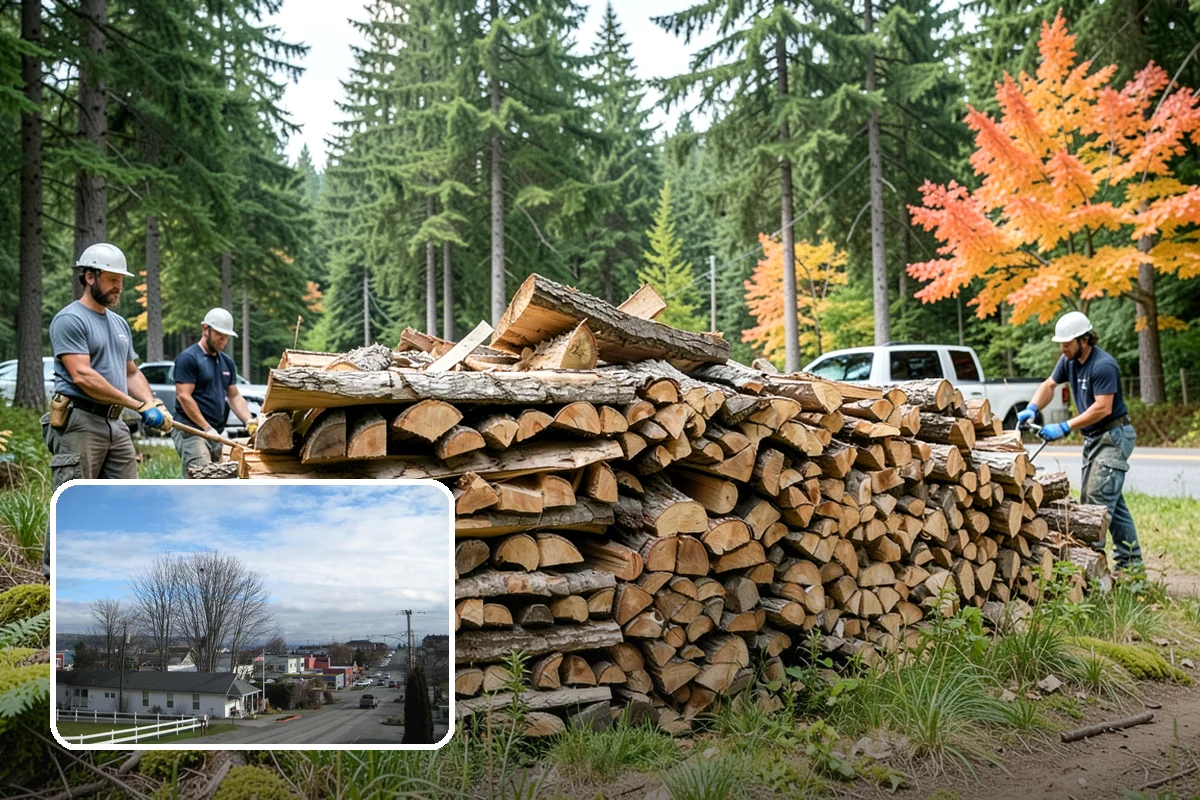 Driveway Delivery in Langley, Island County, WA - Simple, fast drop location