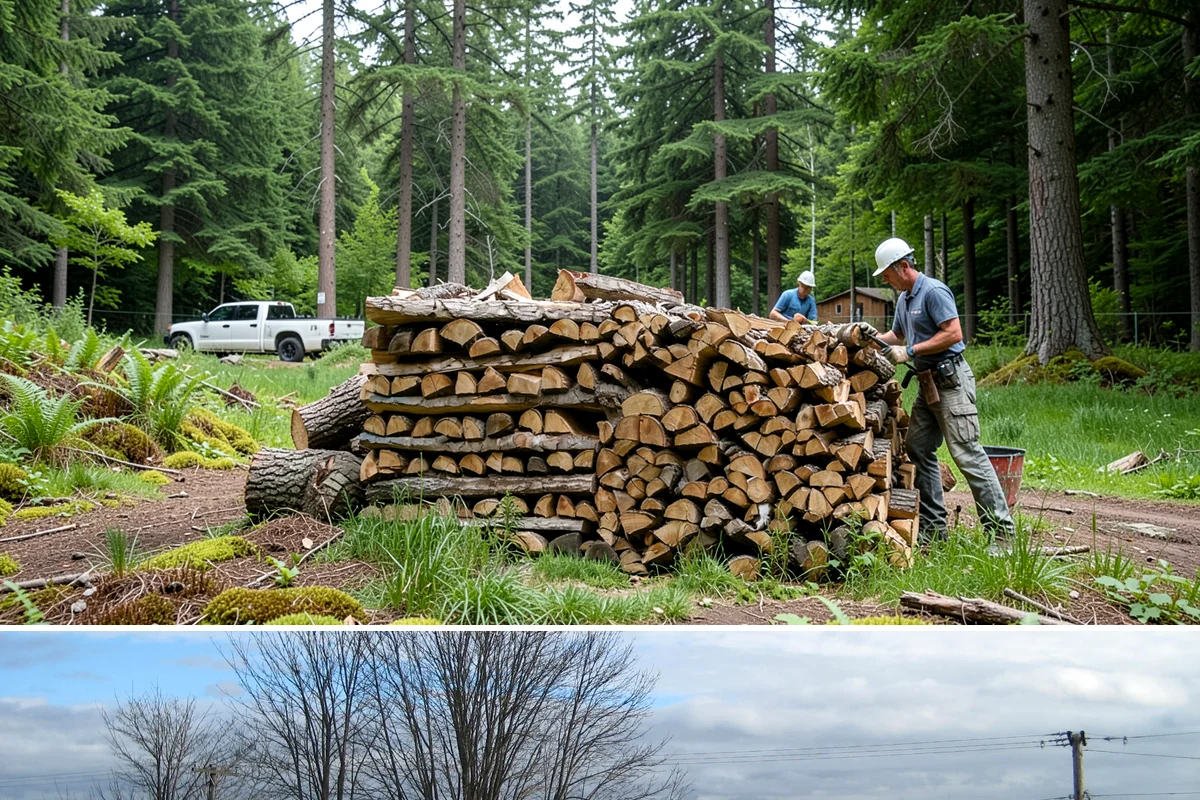 Driveway Delivery in Langley, Island County, WA - Available year-round, with quicker scheduling outside the peak fall rush.