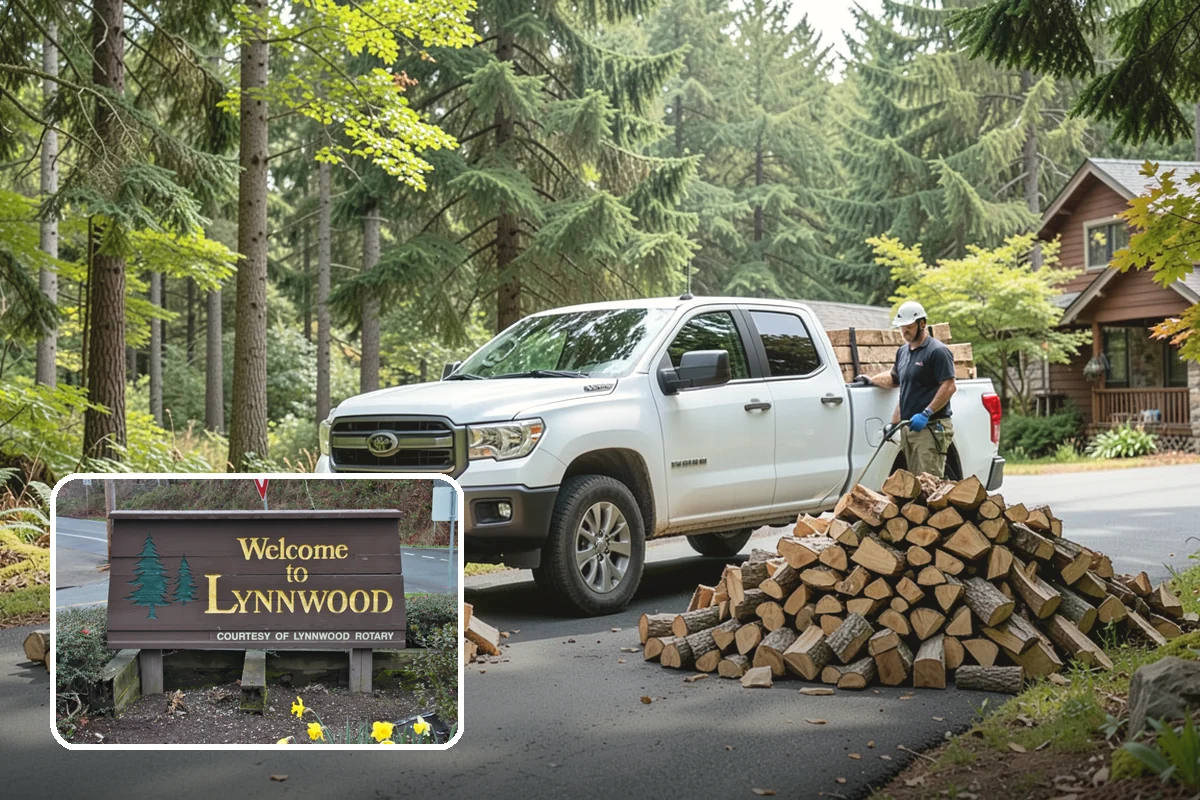 Driveway Delivery in Lynnwood, Snohomish County, WA - Simple, fast drop location
