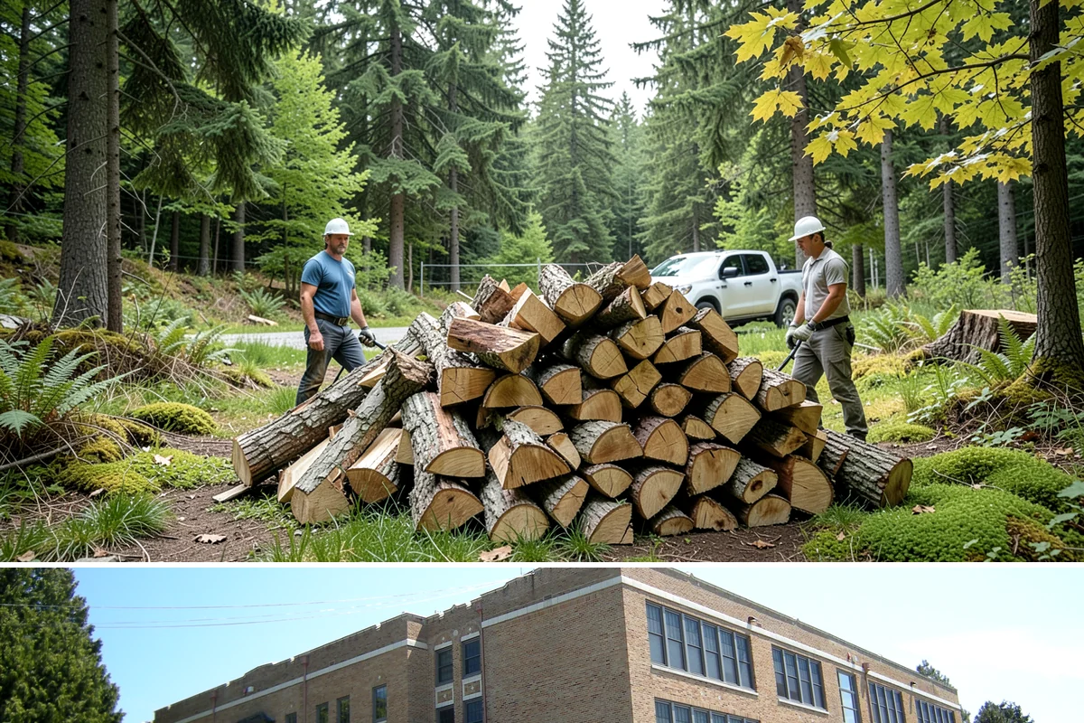 Driveway Delivery in Maple Valley, King County, WA - Available year-round, with quicker scheduling outside the peak fall rush.