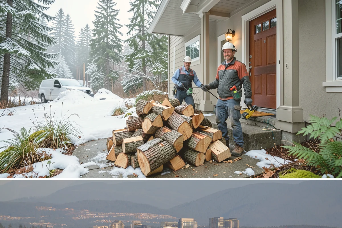 Driveway Delivery in Medina, King County, WA - Available year-round, with quicker scheduling outside the peak fall rush.