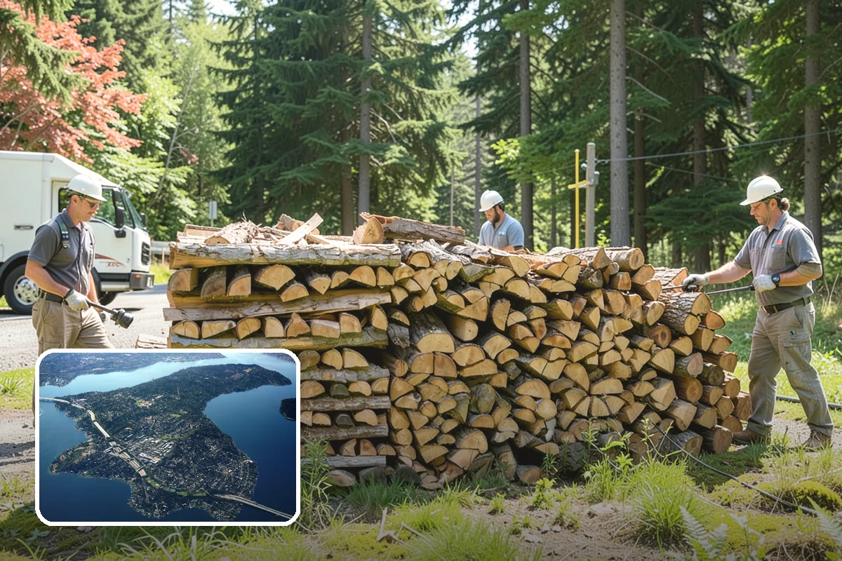 Driveway Delivery in Mercer Island, King County, WA - Simple, fast drop location