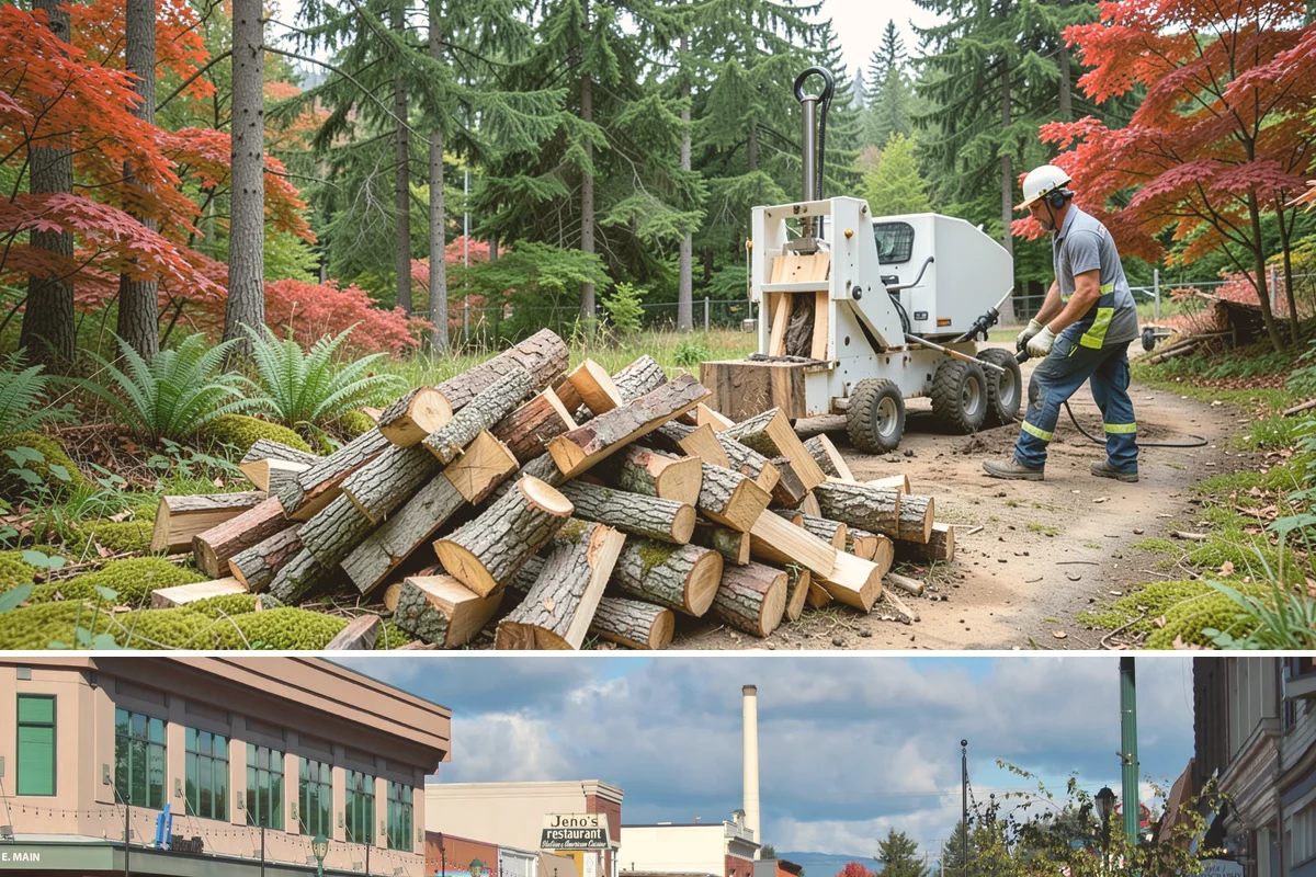 Driveway Delivery in Monroe, Snohomish County, WA - Available year-round, with quicker scheduling outside the peak fall rush.