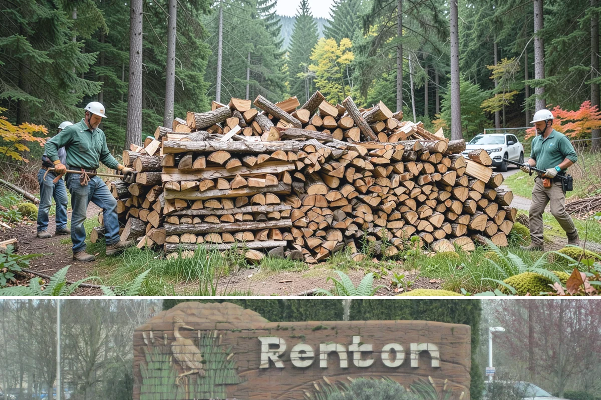 Driveway Delivery in Renton, King County, WA - Available year-round, with quicker scheduling outside the peak fall rush.
