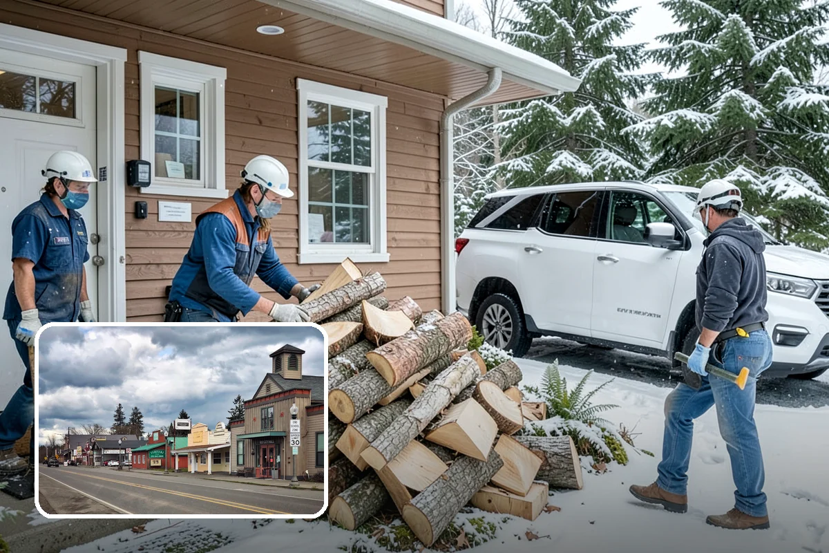 Driveway Delivery in Roy, Pierce County, WA - Simple, fast drop location