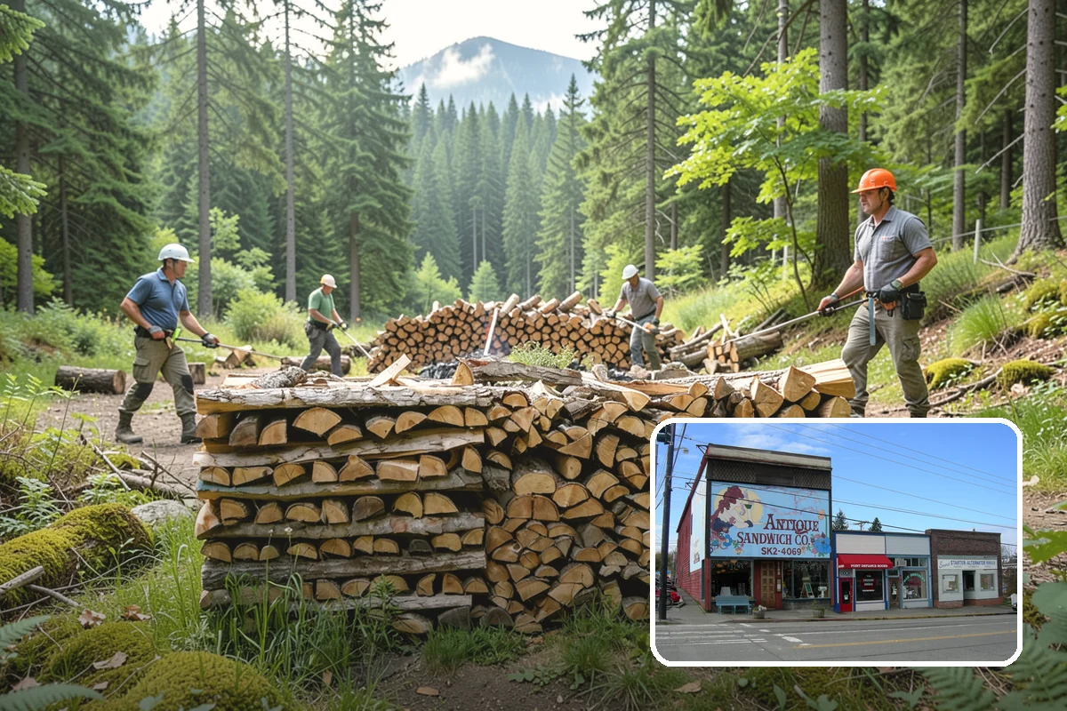 Driveway Delivery in Ruston, Pierce County, WA - Simple, fast drop location